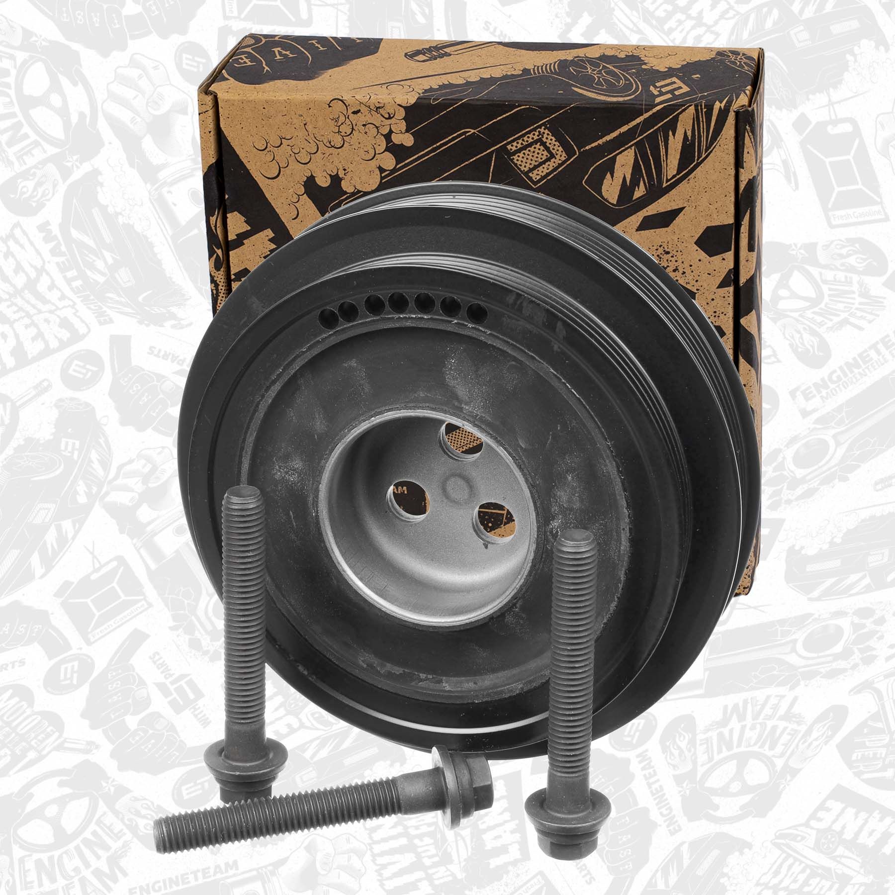 Riemenscheibe, Kurbelwelle