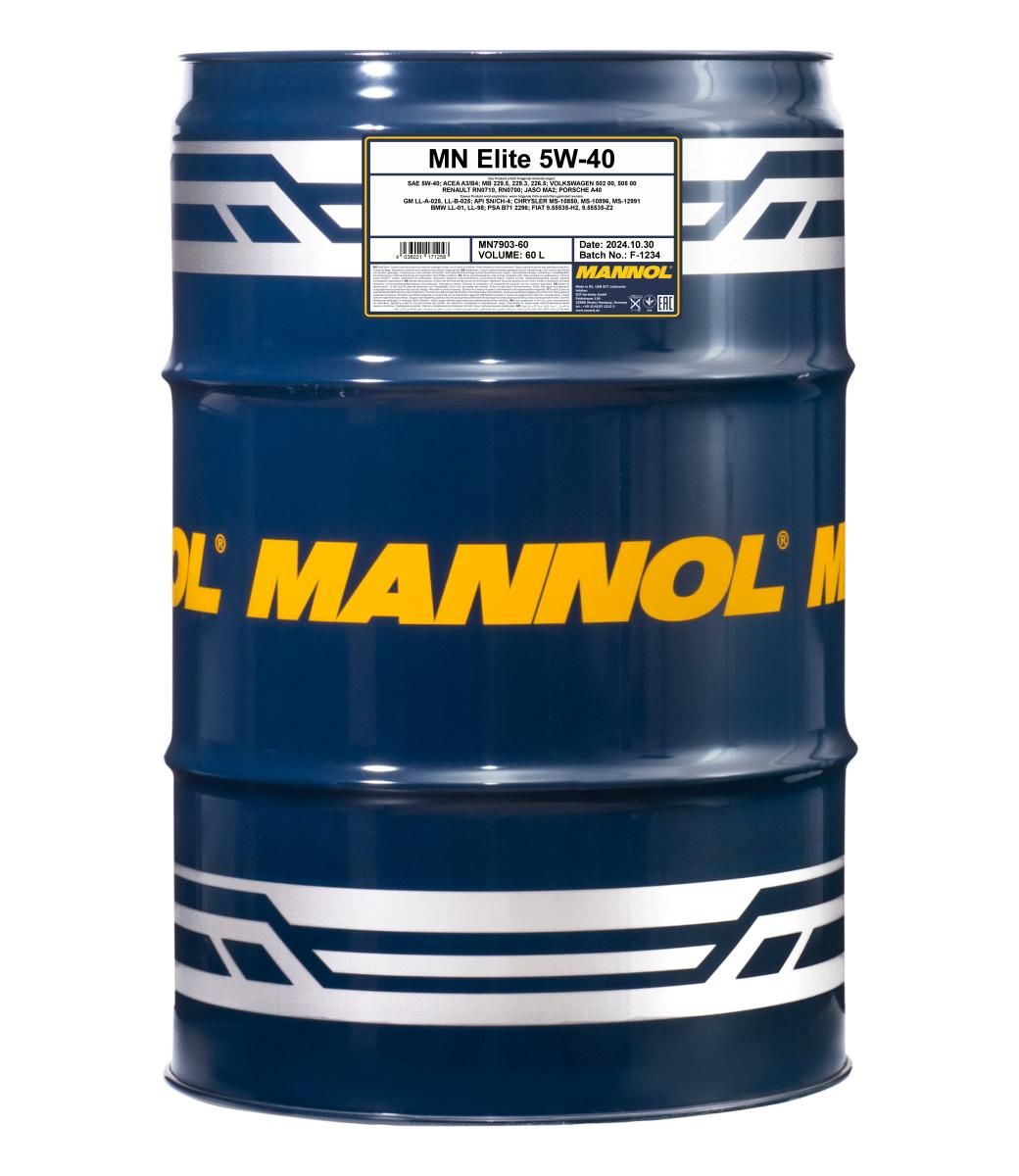 MANNOL Elite 5W-40 / 60 Liter