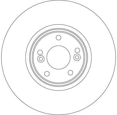 TRW BRAKE DISC - TecDoc 2