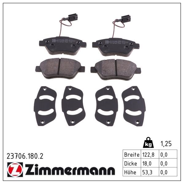 Bremsbelagsatz, Scheibenbremse