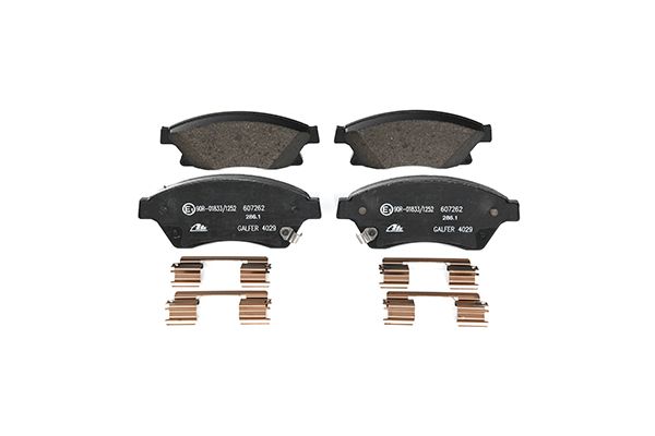 Brake Pad Set, disc brake 13.0460-7262.2