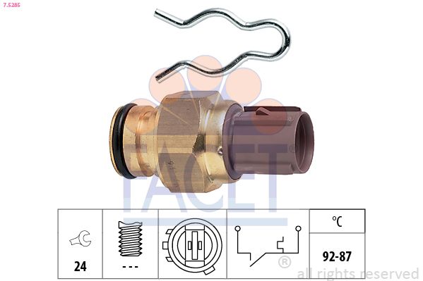 Temperaturschalter, Kühlerlüfter