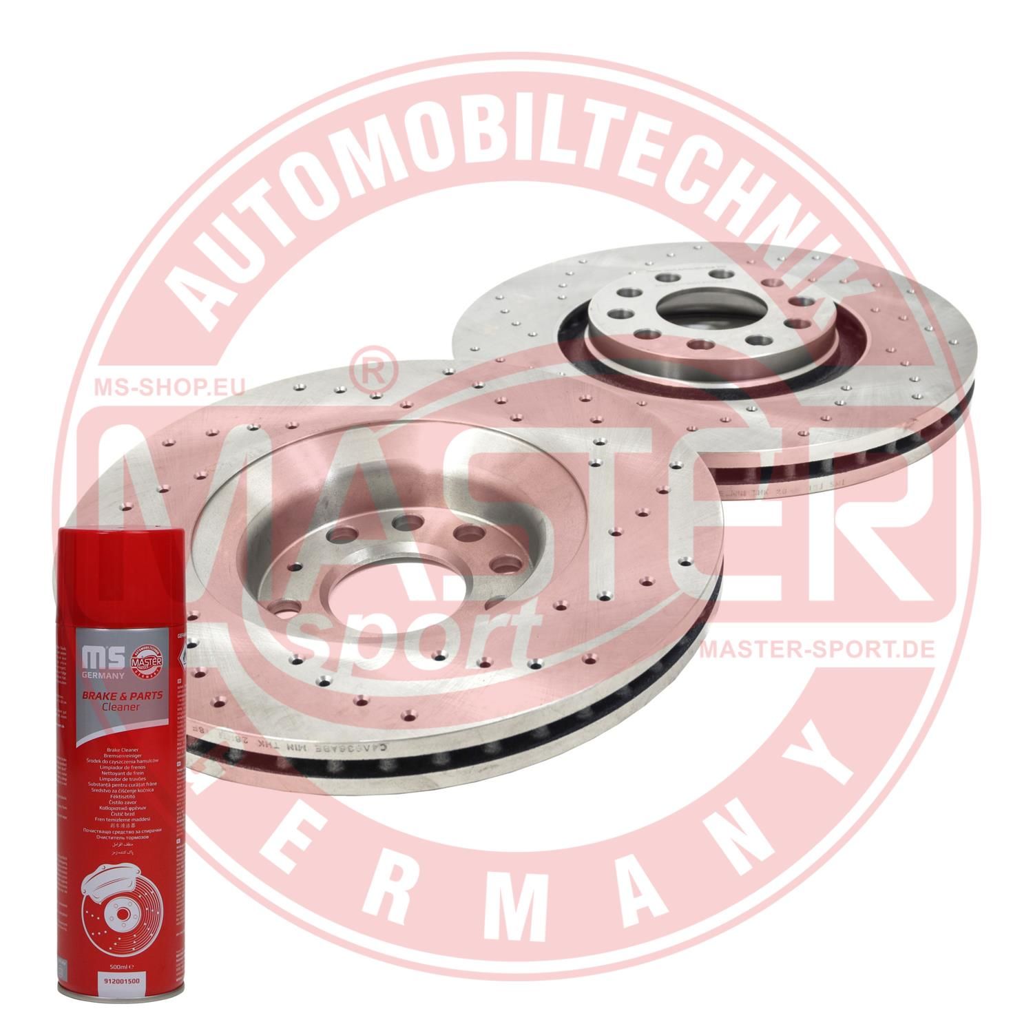 24013001851-SET-MSP MASTER-SPORT GERMANY PROMO féktárcsa