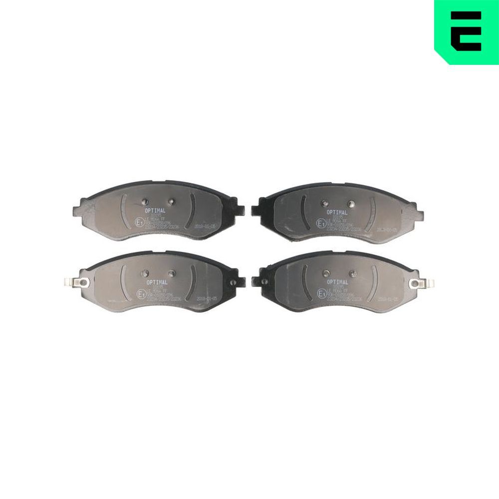 Brake Pad Set, disc brake 10195