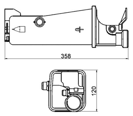 Ausgleichsbehälter, Kühlmittel Ausgleichsbehälter, Kühlmittel