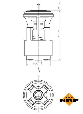 Thermostat, K&uuml;hlmittel