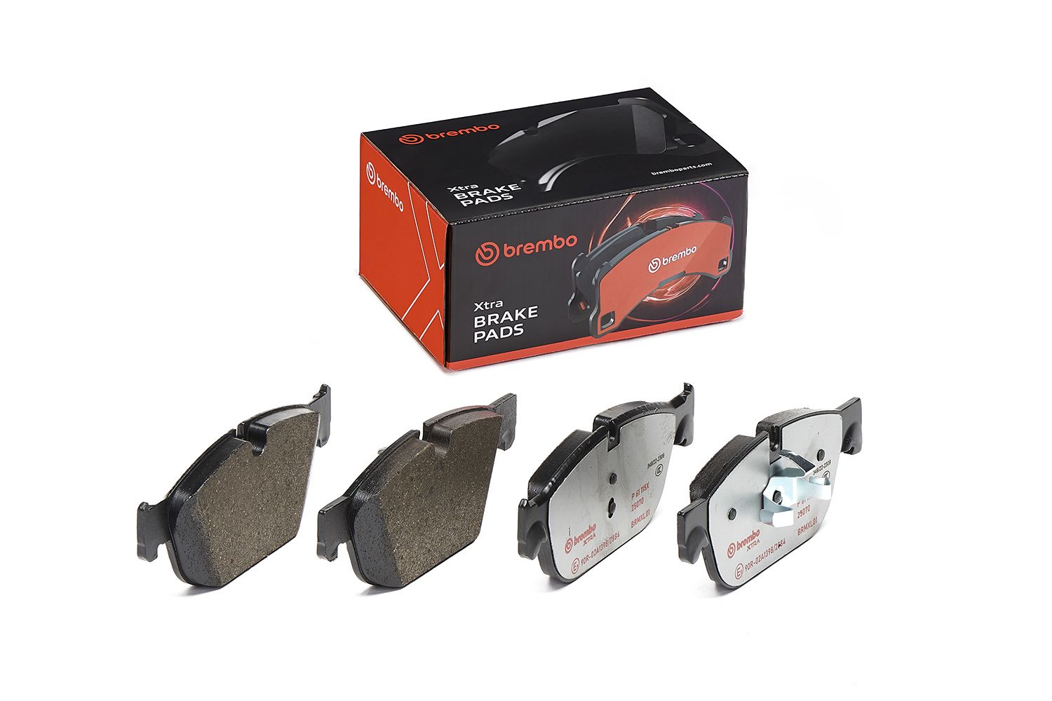 BREMBO P 61 115X - Bremsbelagsatz, Scheibenbremse XTRA LINE