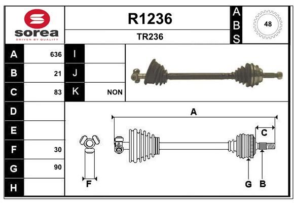 TRANS RENAULT R19 ABS  .