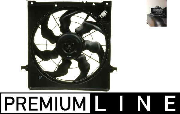 Ventilador, refrigeración del motor