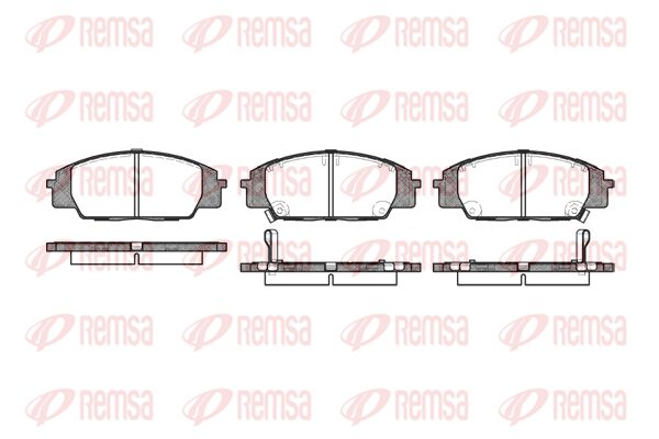 Premium Front Brake Pad Set Premium Front Brake Pad Set