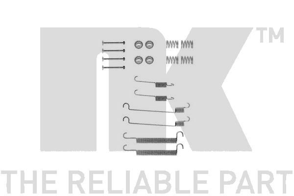 Zubeh&ouml;rsatz, Bremsbacken