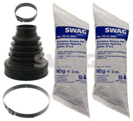 SWAG 62 10 0347 Faltenbalgsatz, Antriebswelle