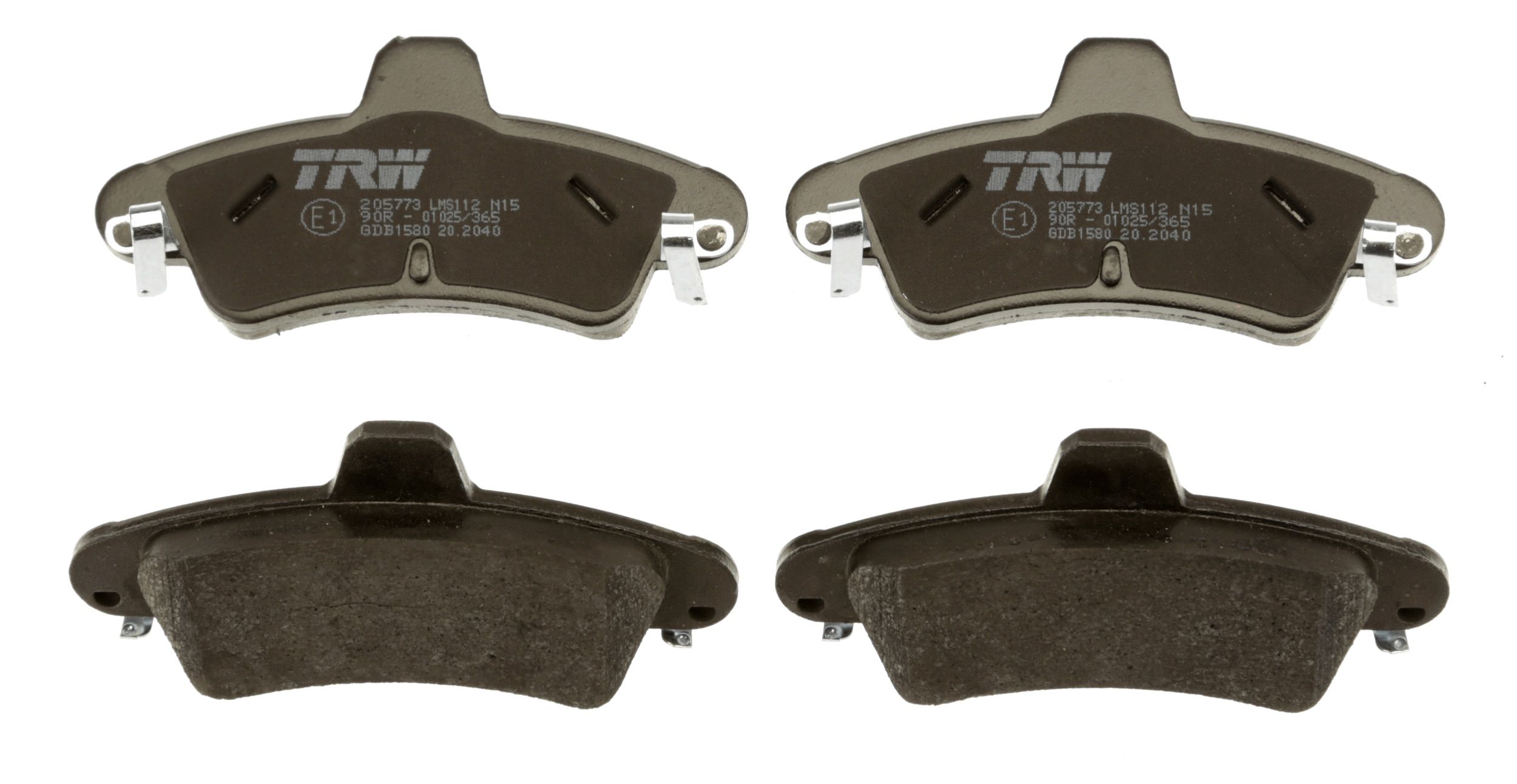 TRW DISC BRAKE PADS - TecDoc 2