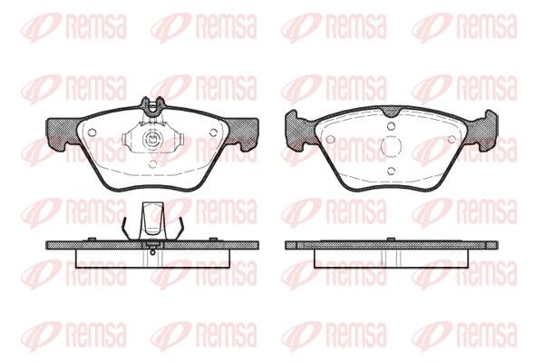 Brake Pad Set, disc brake 0601.00