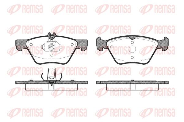 Premium Front Brake Pad Set Premium Front Brake Pad Set