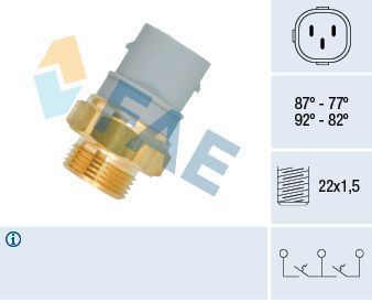 Temperaturschalter, K&uuml;hlerl&uuml;fter