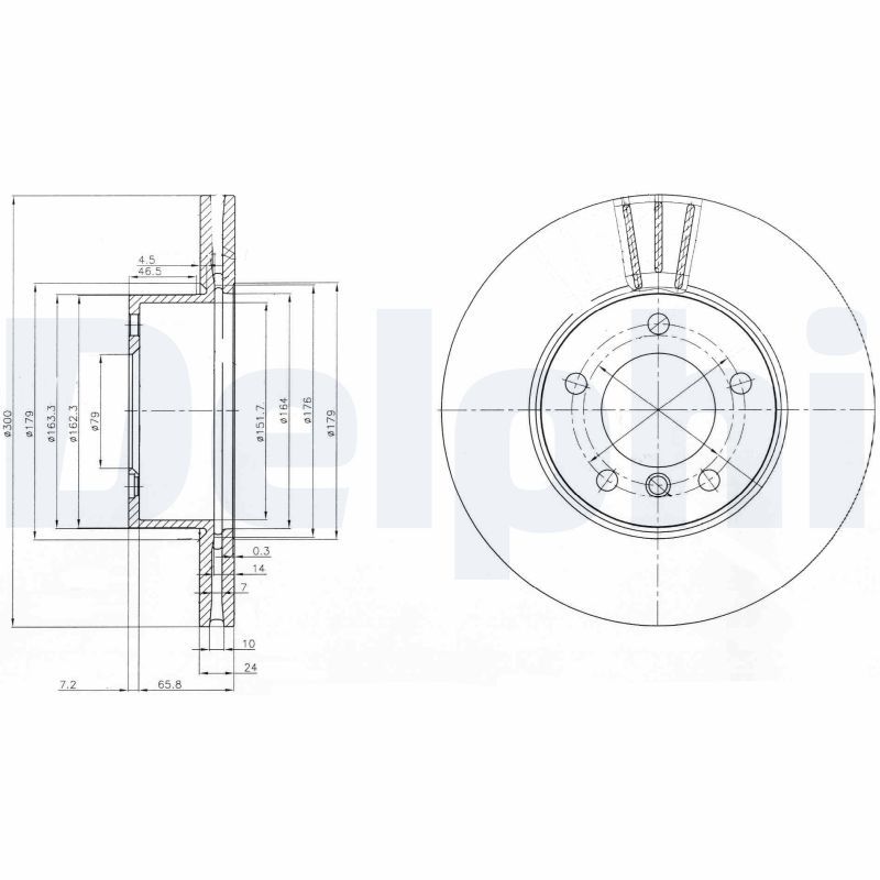 Brake Disc BG3998C