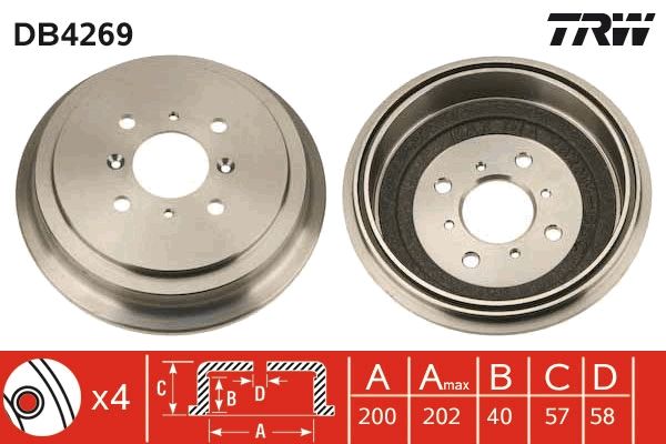 TAMBOUR DE FREIN  9900