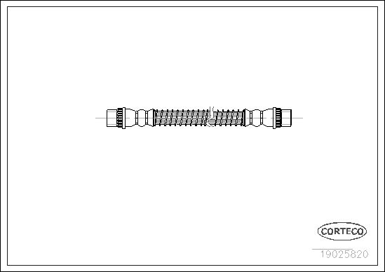 FLEXIBLE DE FREIN PEUGEOT L.T. 1  0705