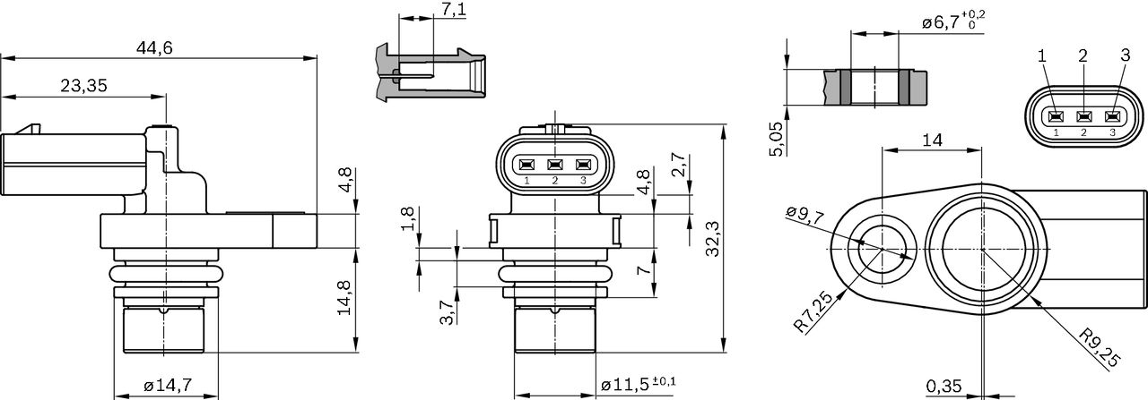 Sensor, Nockenwellenposition