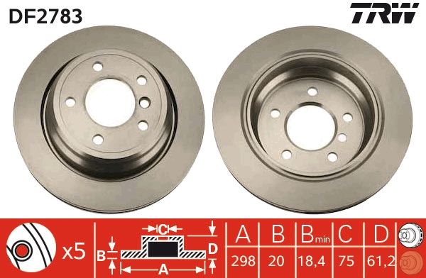 Brake Disc DF2783