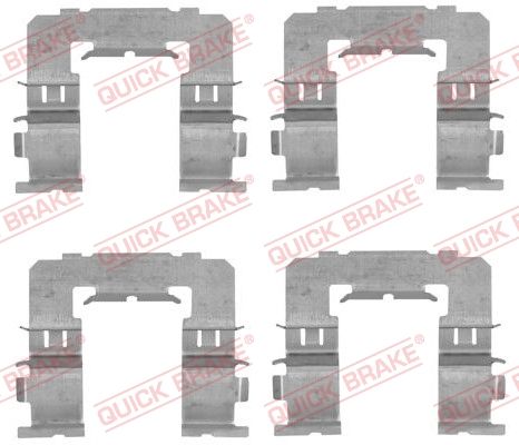 Accessory Kit, disc brake pad 109-1742