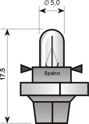 Gl&uuml;hlampe, Innenraumleuchte