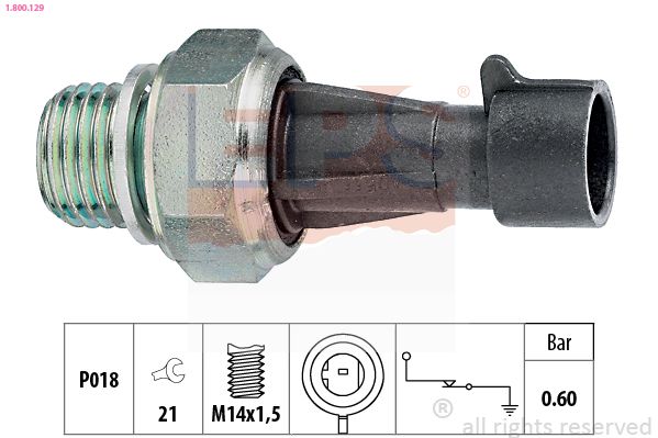 Oil Pressure Switch 1.800.129