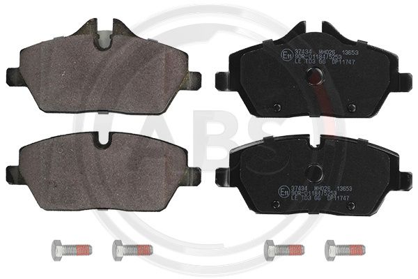 Bremsbelagsatz, Scheibenbremse