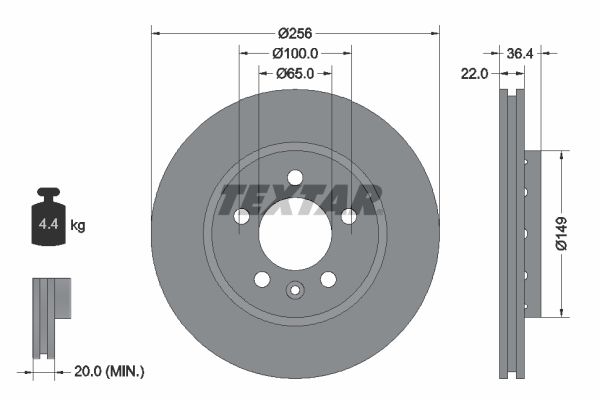 Brake Disc 92098603