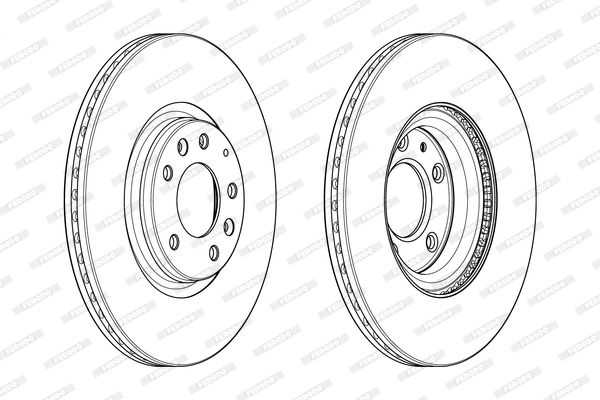 Brake Disc DDF1880C