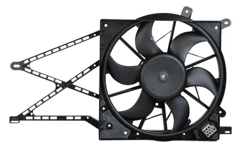 L&uuml;fter, Motork&uuml;hlung