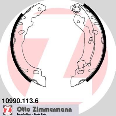 Bremsbackensatz