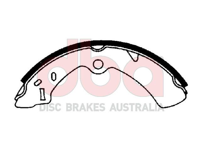 Street Series Brake Shoes [Holden Drover/ Suzuki Sierra 1982-99 220mm] - TecDoc Only