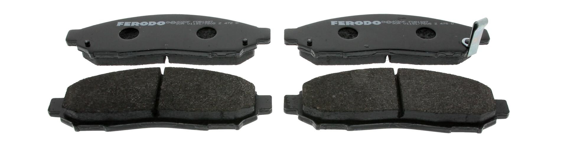FERODO FDB1997 - Bremsbelagsatz, Scheibenbremse PREMIER ECO FRICTION