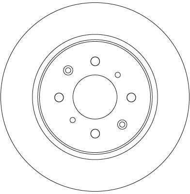 TRW BRAKE DISC - TWIN PACK - TecDoc 2