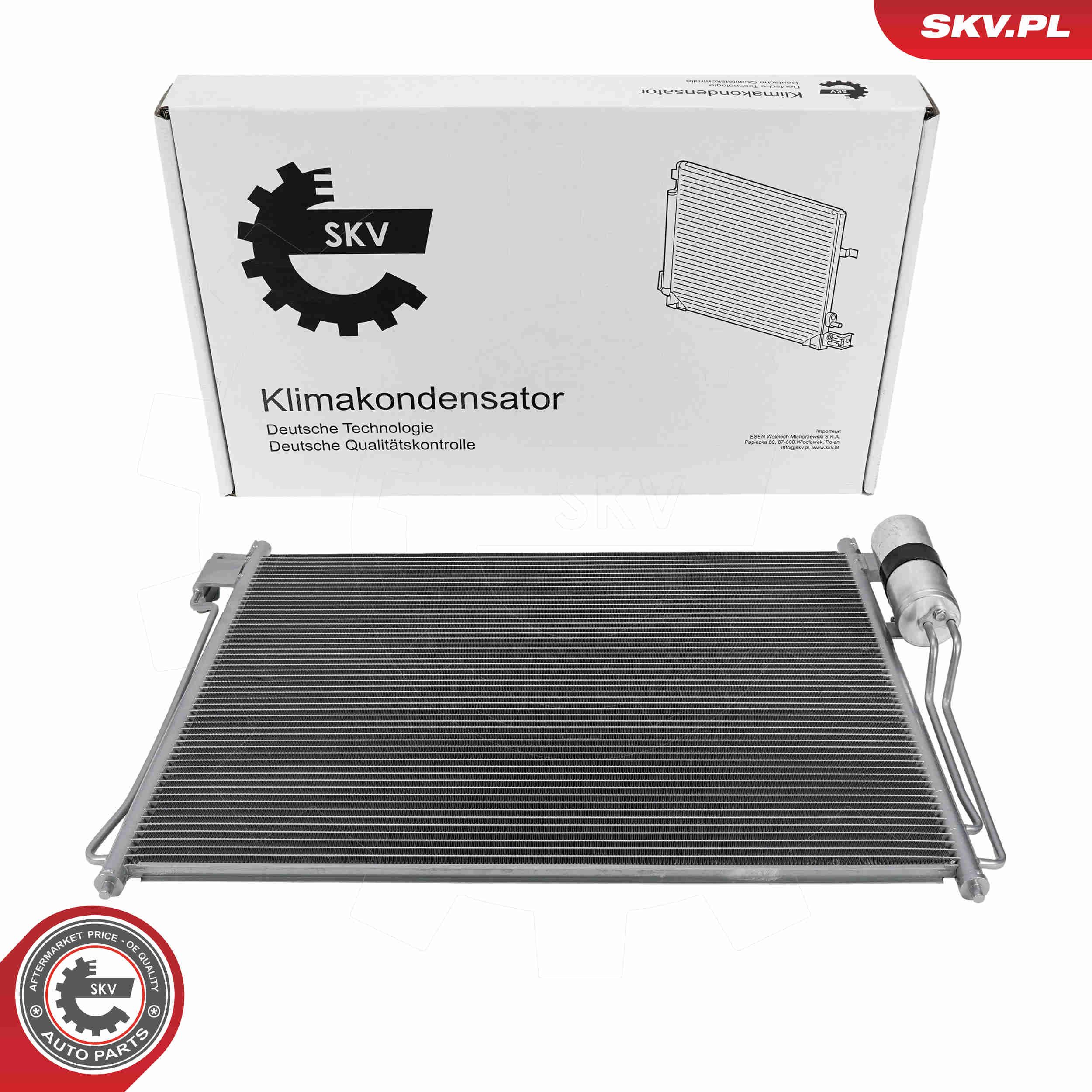 86SKV155 ESEN SKV kondenzátor, klíma