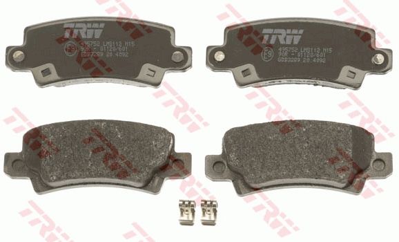 TRW DISC BRAKE PADS - TecDoc 2
