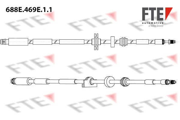 688E.469E.1.1 FTE fékcső