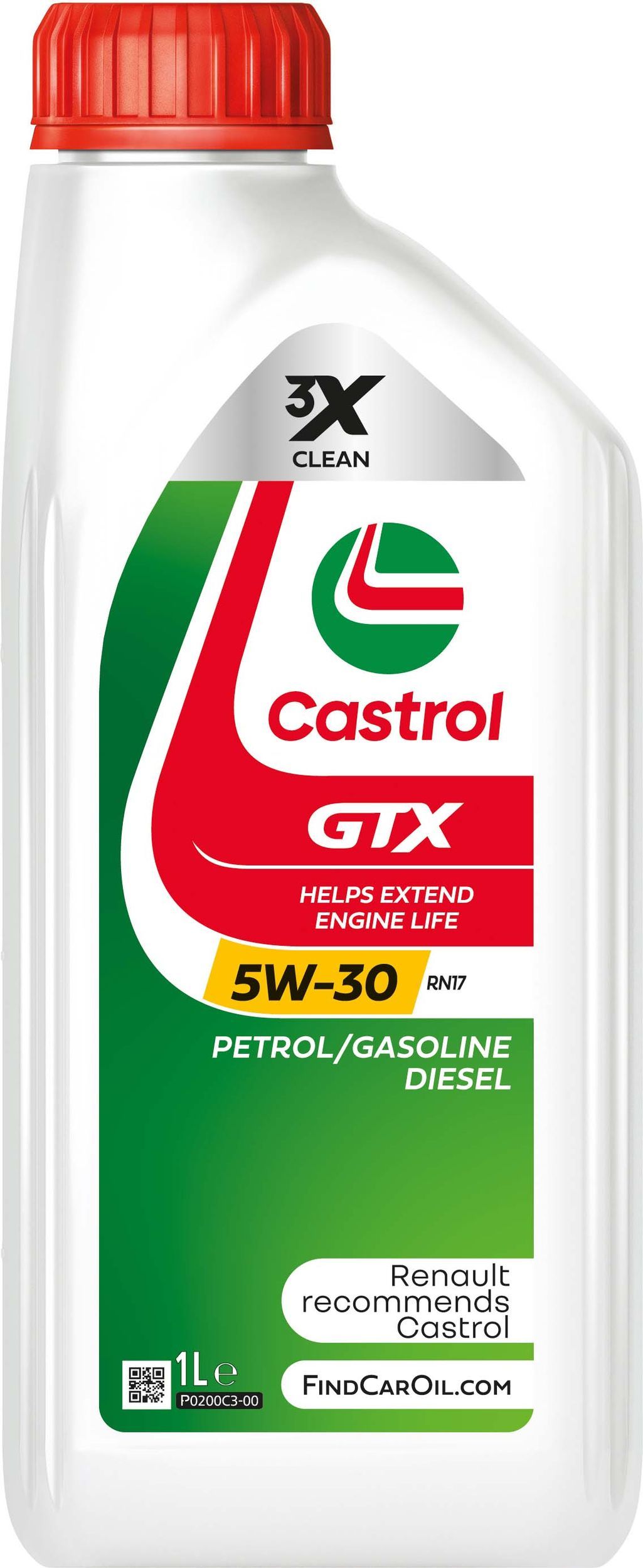 CASTROL 15F6E4 - Motoröl GTX 5W-30 RN17