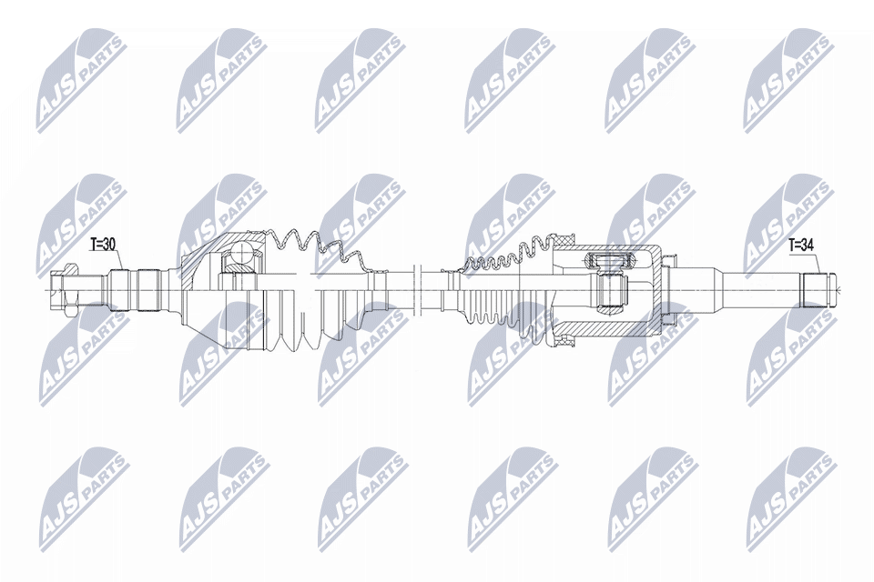 NTY NPW-PL-153 Antriebswelle