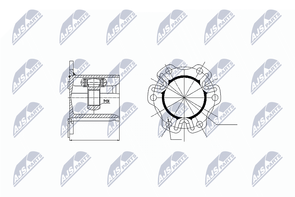 Gelenksatz, Antriebswelle
