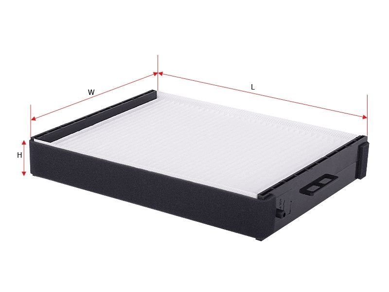 CABIN FILTER FITS RCA106P - TecDoc Only