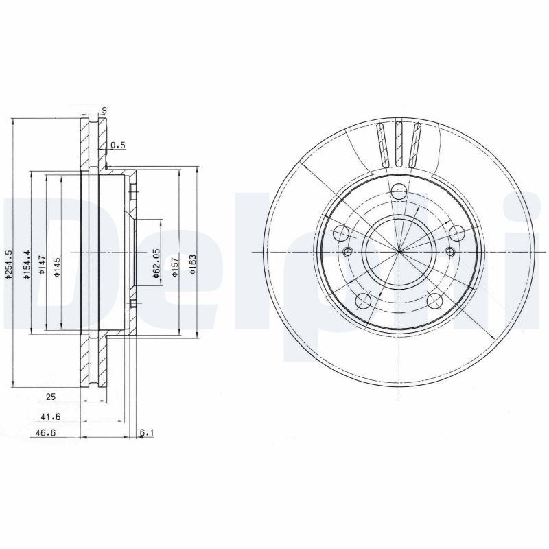 Brake Disc BG3172