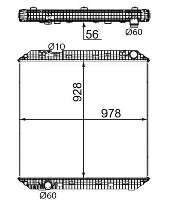 Radiador, refrigeración del motor