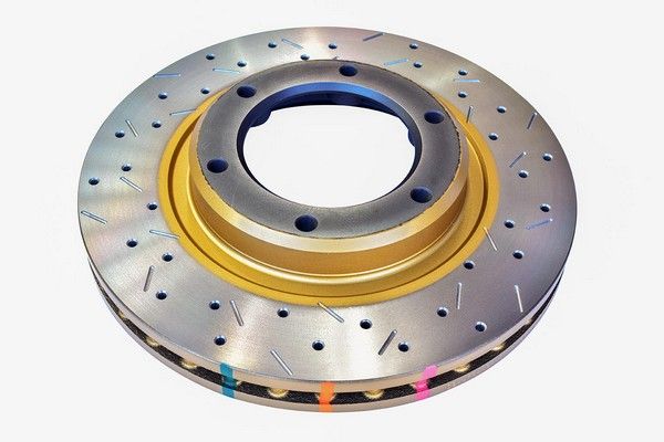 4000 XS Cross-drill/Slotted KP [ Toyota 80 Landcruiser 92-98 F ] REVERSE MOUNT - TecDoc 1