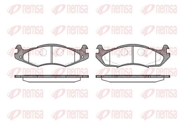 Premium Front Brake Pad Set Premium Front Brake Pad Set