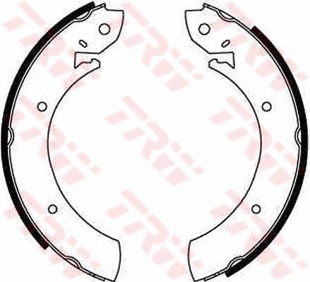 Brake Shoe Set GS6181