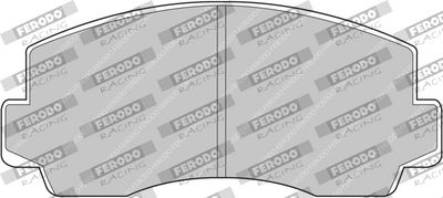 BREMSBELAGSATZ SCHEIBENBREMSE FERODO RACING FCP170C 1