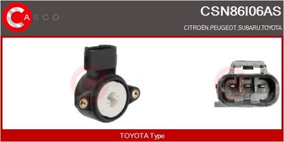 SENZOR POZITIE CLAPETA ACCELERATIE